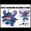 Anime Lilo&Stitch Stitch Actionfigurer Eksperiment Nr.626 Tegneserie Monterbar Leddet Modell Duk Kontor Skrivebordsdekorasjon Pynt