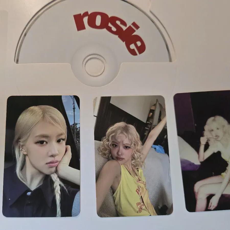 

Rose Rosie Альбом Фотокарточка Из 3, Пакет Cd