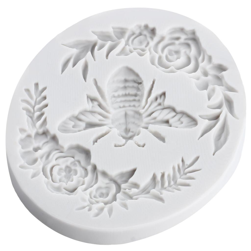 Bee Silicone Mold Bumble Bee Fondant Molds Cake Decorating Tools Cupcake Topper Candy Resin Clay Chocolate Gumpaste Mold