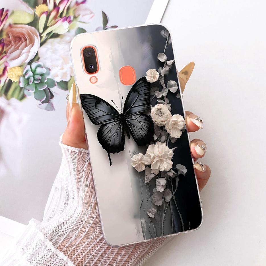 For Samsung Galaxy A20 A20e A20s Case Cute Lion Fashion Painted Cover Soft Silicone Case For Samsung A20 A 20 s Galaxy A20e Bags