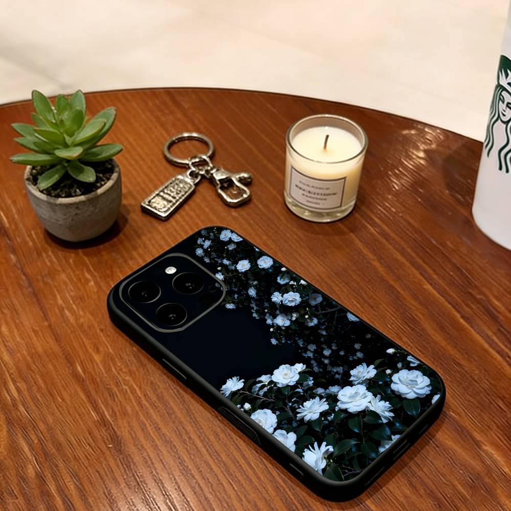 

Flower branch Phone Case Silicone Soft For IPhone 17 16 15 14 13 12 11 X XR Plus Pro Max Plus iPhone12