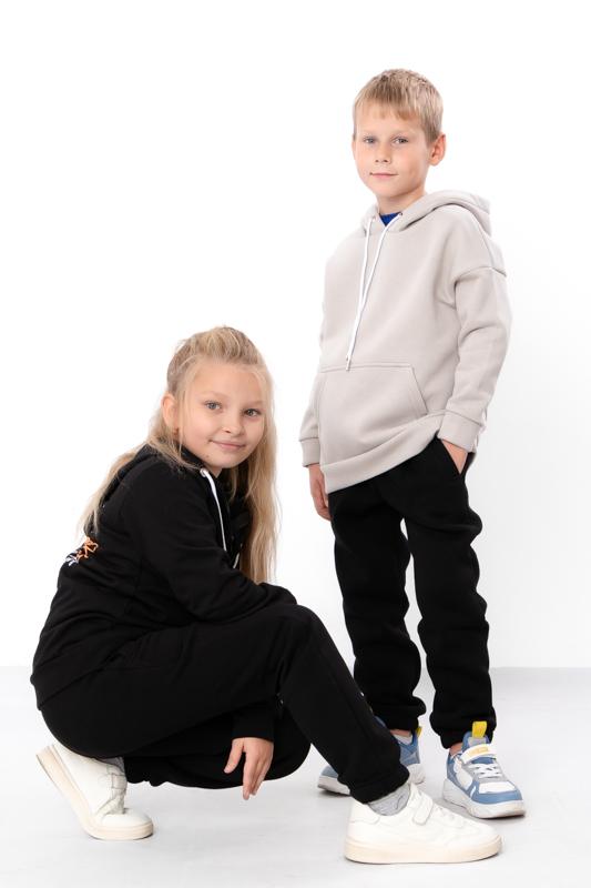 Kids’ Winter Joggers – Soft & Stretchy Triple Knit, Practical Pockets, Winter, 6060-025-6 HC