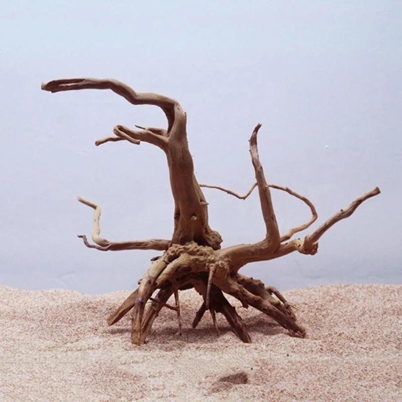 Practical New Natural Trunk Driftwood Root Wood For Aquarium Fish Tank & Reptile Terrarium Landscape Decoration Pet Supplies