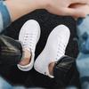Herrenschuhe Frühling und Sommer Schuhe Herren Lederoberfläche atmungsaktiv Jungen Board Schuhe vielseitig lässig Sport Lederschuhe weiße Schuhe Herren