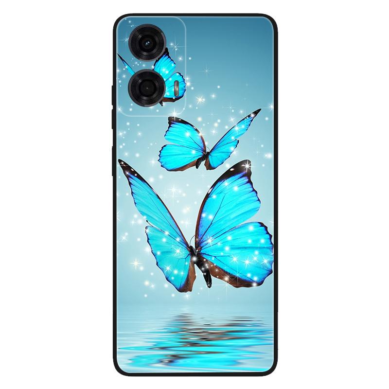 For Moto G85 5G Case TPU Space Soft Silicone Back Cover Phone Cases For Motorola Moto E14 MotoG85 Wolf Protective Cool funda