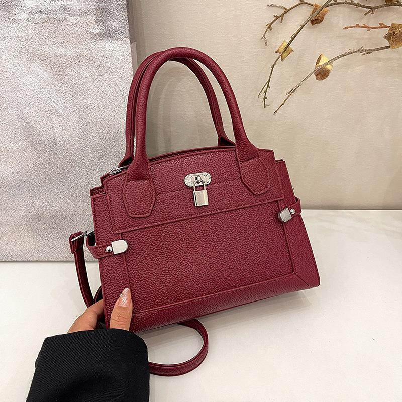 Premium Sense Versatile Commuter Bag Women's Handbag Autumn and Winter New Fashion Retro Shoulder Messenger Bag