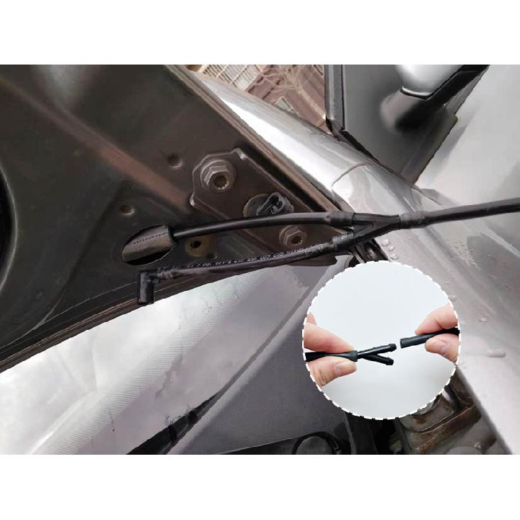 Universal Car Auto Windshield Washer Hose Wiper Blade Pipe Jet Spray Nozzle Water Fluid Tube Joiner Connector Replacement Kit Hoses Windshield Washer