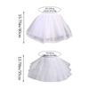A-line Shape Underskirt Crinoline White Crinoline Skirt Fashion Flower Dress Accessories