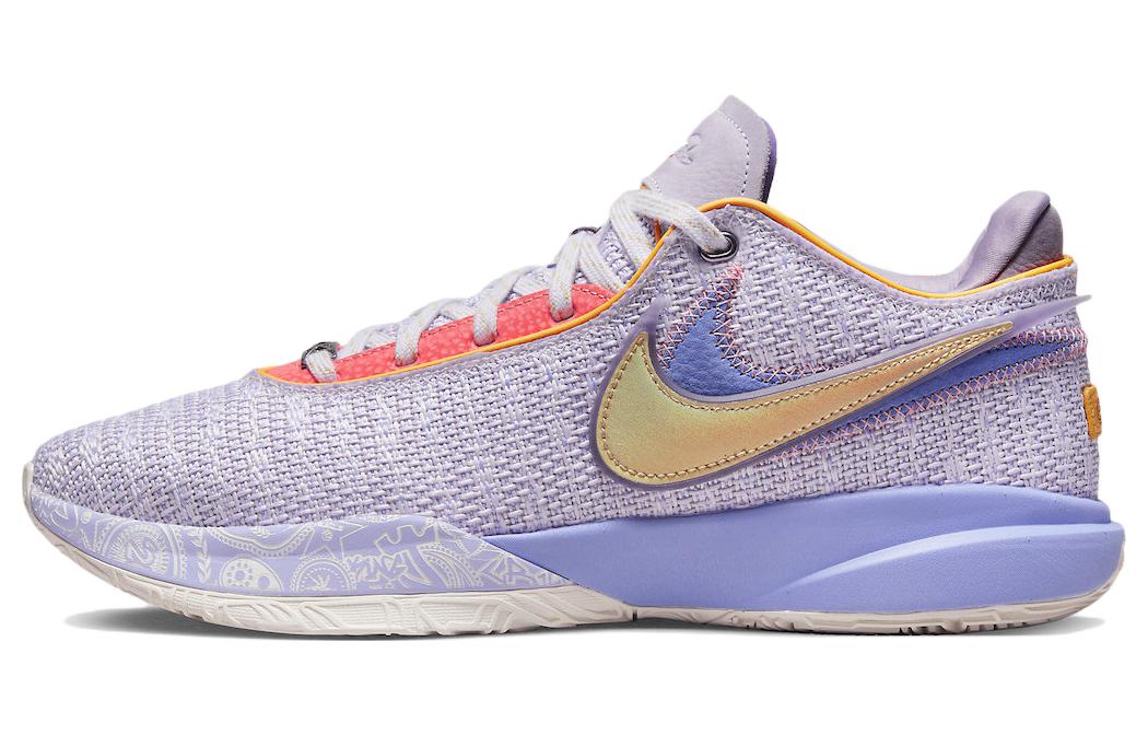 Nike LeBron 20 Фиолетовый и золотой DJ5423-500 44