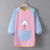 Children's Waterproof Art Smock with Logo - Reversible Apron for Painting and Eating  