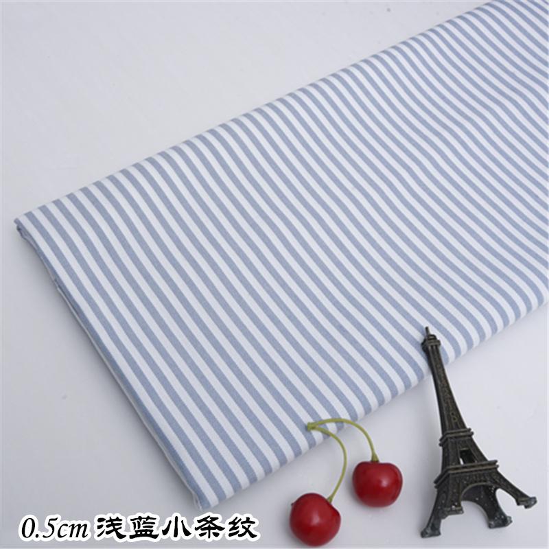 1M/2M/3M Thick Cotton linen solid color Fabric - Grid stripe DIY Material for Home Textiles (by Meter)
