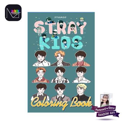 Coloring Book - Stray Kids (Paperback)