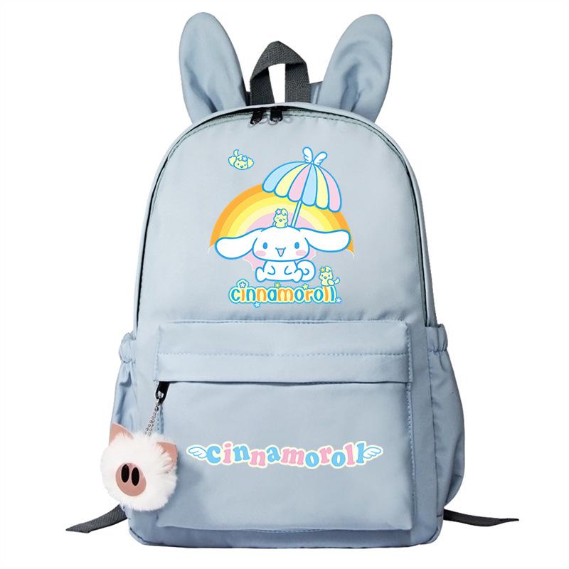 Cartoon Big Ears Dog Schoolbag Primary And Secondary School Students Large Capacity College Wind Double Shoulder Rabbit Ear Backpack