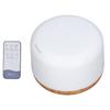 Diffuser Humidifier Remote Control Night Light Wood Grain Aromatherapy Humidifier 500ml 100‑240V