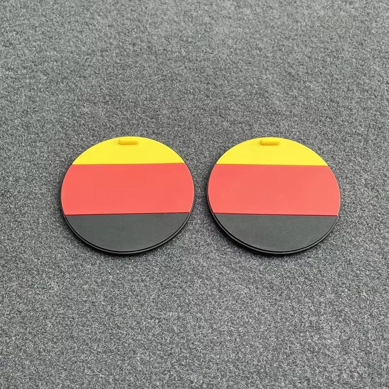 

2 шт. Подстаканник для автомобиля Нескользящий коврик для Mini Cooper Countryman Clubman R55 R56 R60 F55 F60 Силиконовый водонепроницаемый коврик Автоаксессуар красный/жёлтый