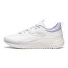 Li Ning Easy Fit V2 Soft Resilient Breathable Shock Absorbing Durable Low Top Casual Running Shoes Women Sneaker White Purple ARSU002-1
