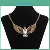 Retro Eagle Charm Necklace With Alloy Gemstones For Bohemian Fashion Accessories