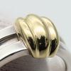 Gebraucht TIFFANY&Co. Ring Nut 3 Reihen EU#51.5 Silber925/K18 Gelbgold 8.9g Silber Gelbgold Kombination