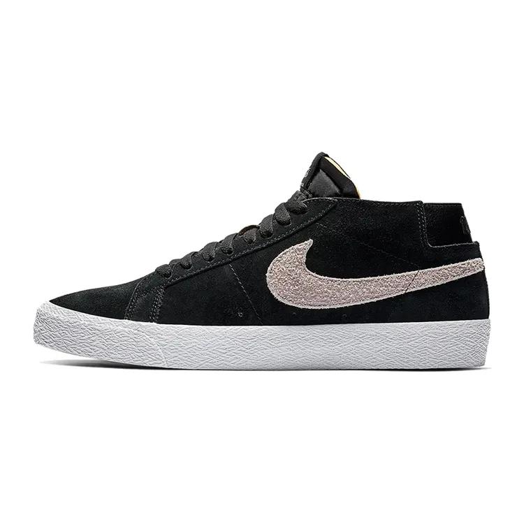 Nike Blazer Chukka SB Suede 'Black Beige' (Unisex) Skate Shoes AT9765 002