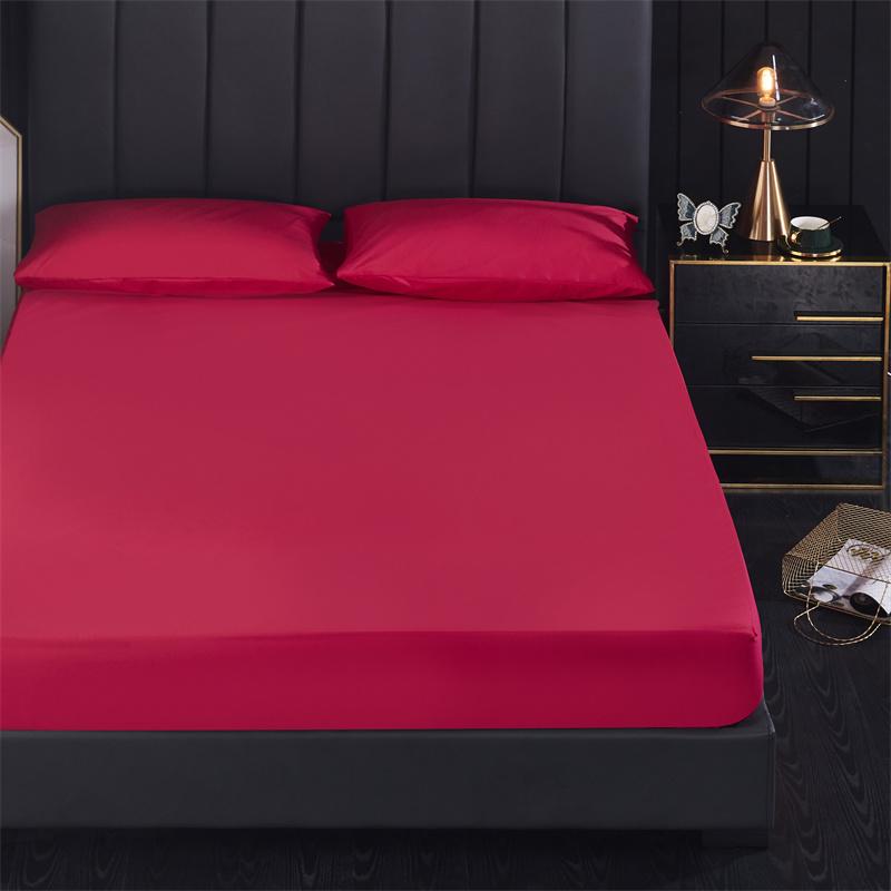 Waterproof Bed Cover Bed Fitted Sheet Home Hotel Bedspread Bedroom Bed Mattress Cover Waterproof Bedding Set Sheet With Elastic Band