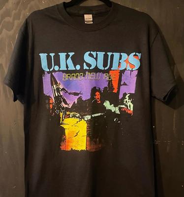 Rare U.K. Subs Brand New Age  Band Shirt Unisex Concert S5XL TR677 Unisex T-Shirt