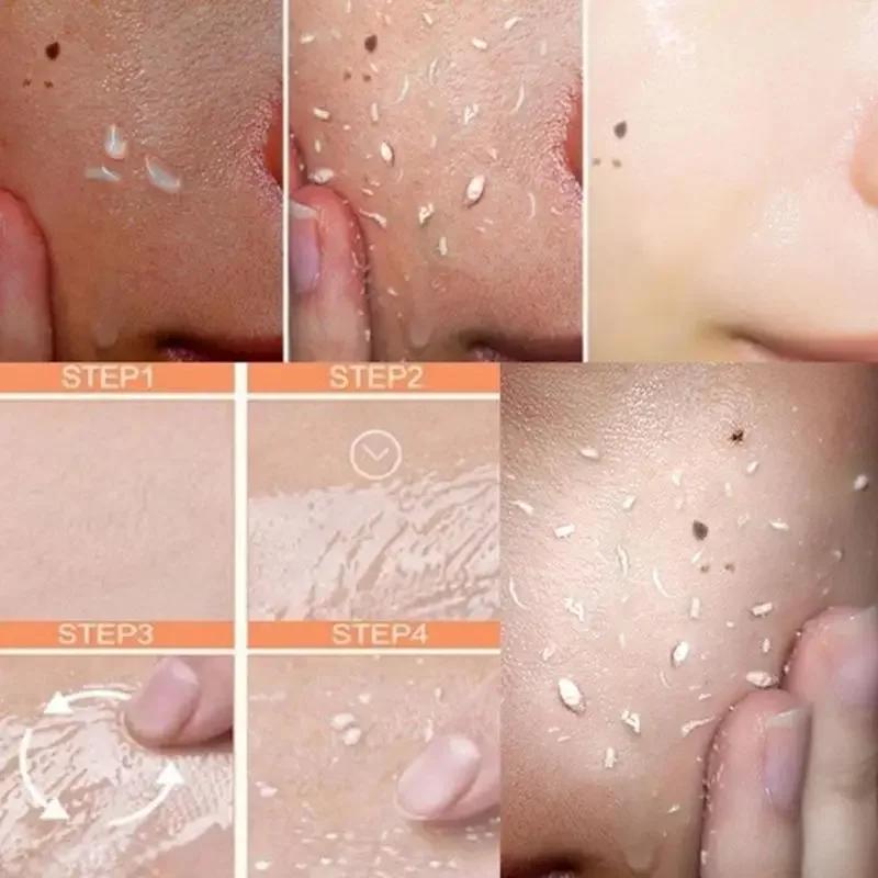 100ml Aufhellende Natürliche Papaya Gurke Kokosnuss Exfoliating Cream Peeling Gel Gesichtscreme Gesicht Körper Hautpflege Körper Feuchtigkeitsspendend Hand