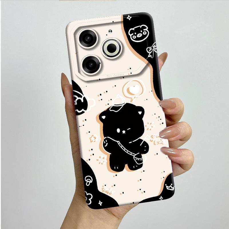 

For Tecno Pova 6 Neo Casing POVA6NEO Silicone TPU Soft Phone Case Painted Printed Shockproof Protective Back Cover Tecno Pova 6 Neo
