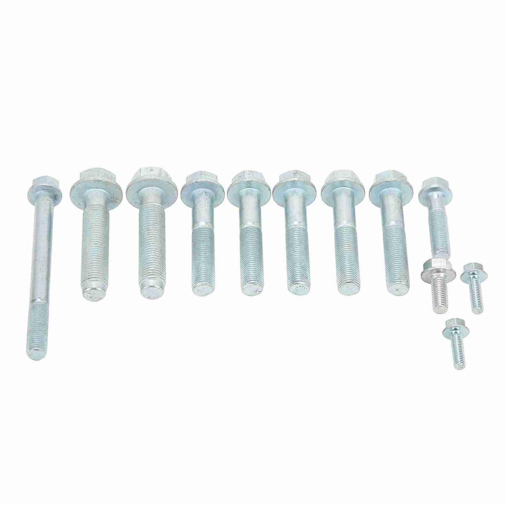12-teiliges Getriebeschrauben-Set Komplettmetall-Ersatz für Acura B16 B18 B20 Hydro 5-Gang