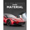 1/24 Maserati MC20 Convertible Sports Car Alloy Metal Diecast Model Car Indoor Home Trendy Toys Ornaments Holiday Present Child