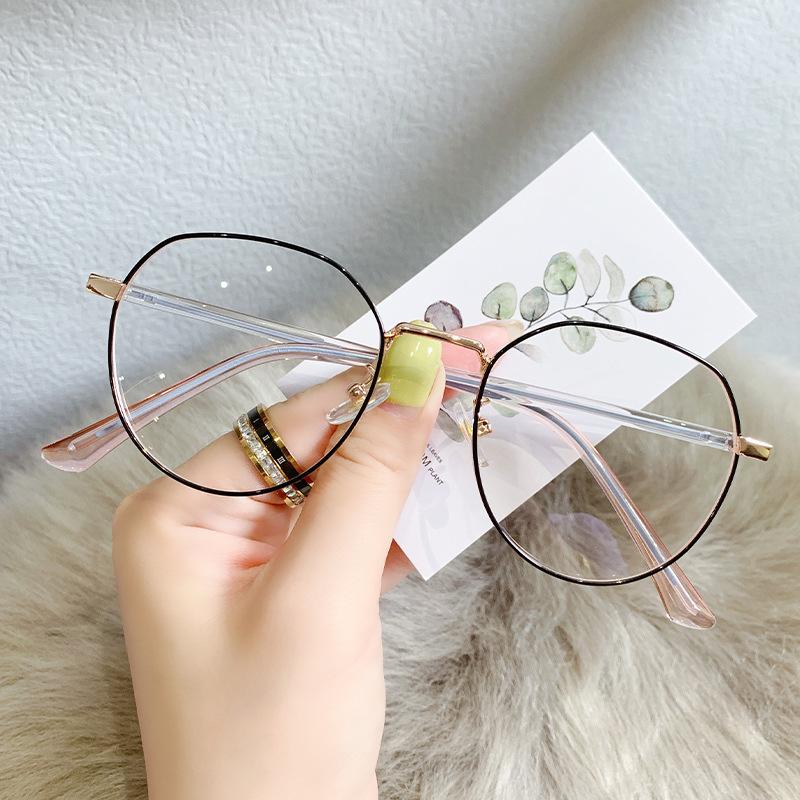 

Очки с защитой от синего света, очки с защитой от радиации, близорукость, женский, студент, крупное лицо, оправа для очков для работы за компьютером с плоским светом, мужской 0910