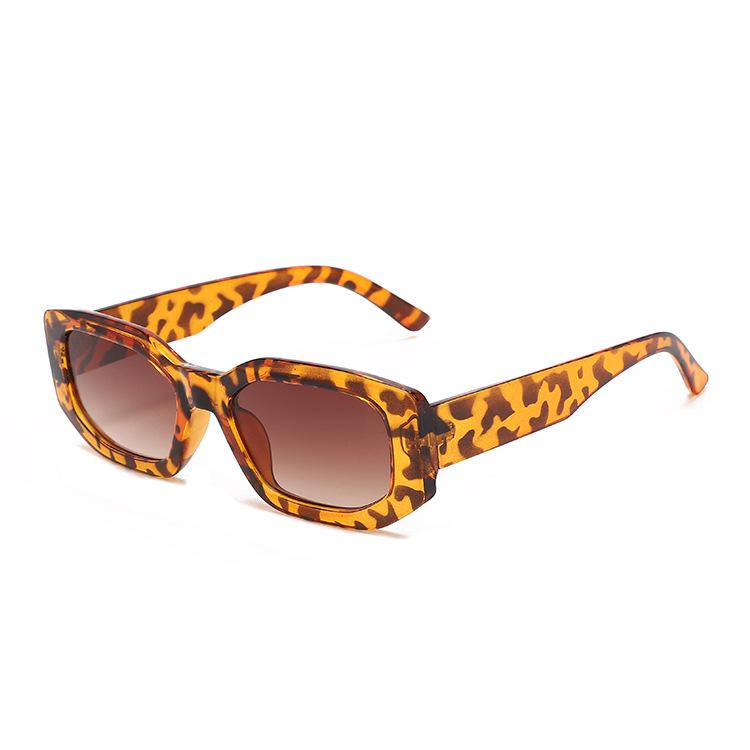 "2022 Retro Square Frame Sunglasses, Unisex Fashion Street Style with UV Protection"