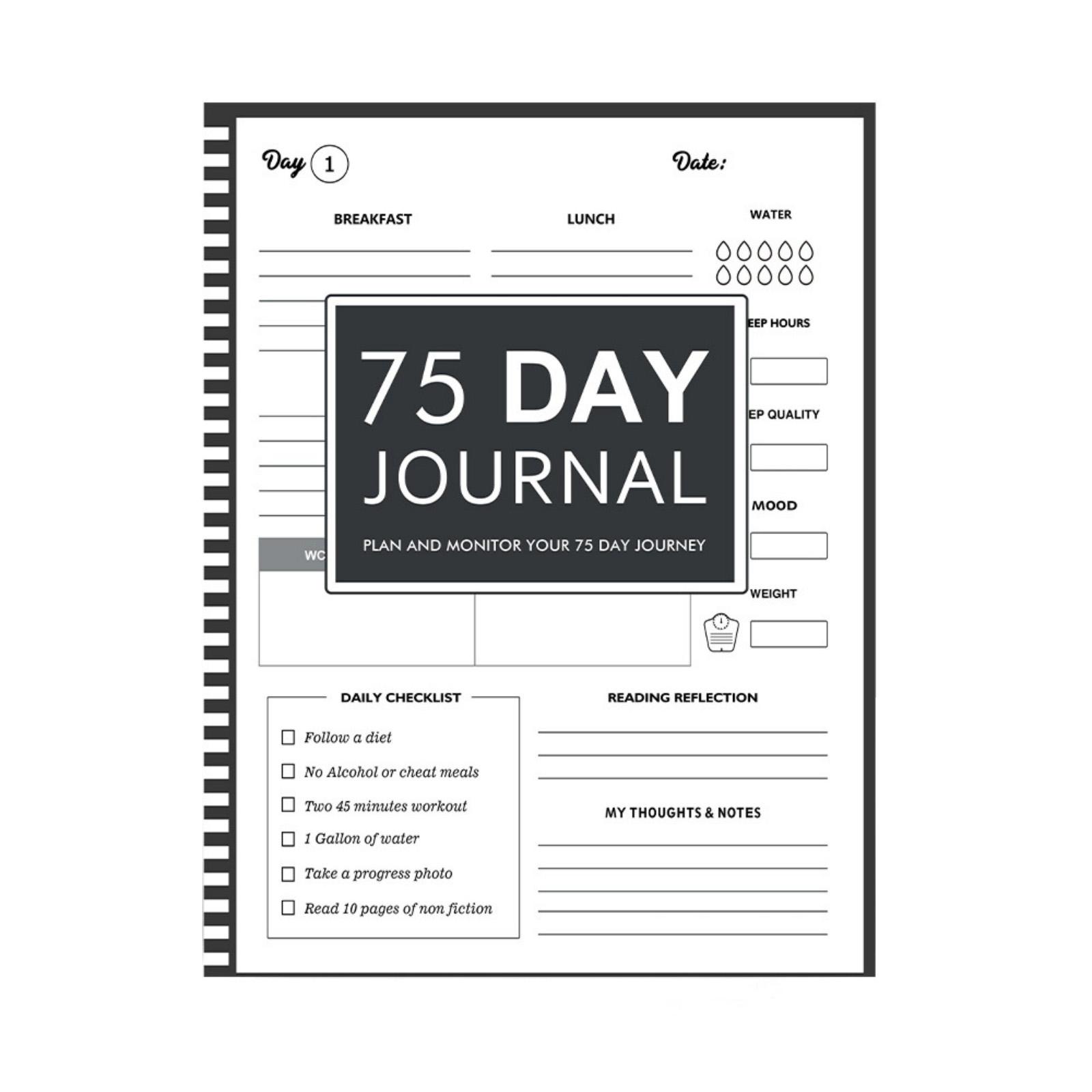 

Соматическое руководство, Блокнот для планирования, Дневник для управления личными целями и планирования жизни, Инструмент для ежедневного отслеживания задач и целей One Size