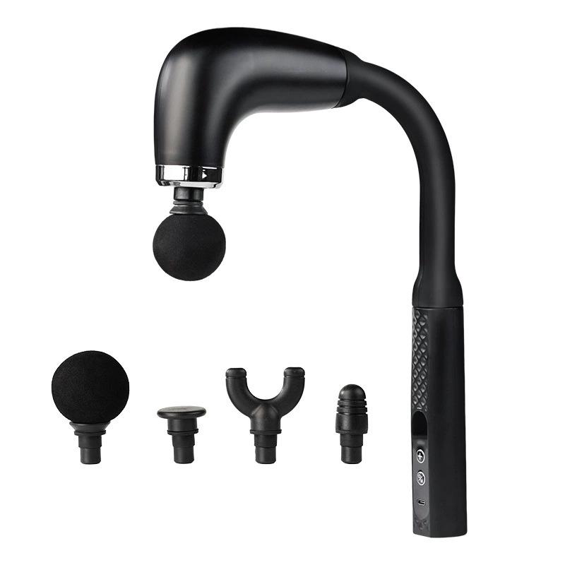 Multi-functional Electric Massage Gun for Elbow, Cervical Spine, and Back Muscles with Extended Head