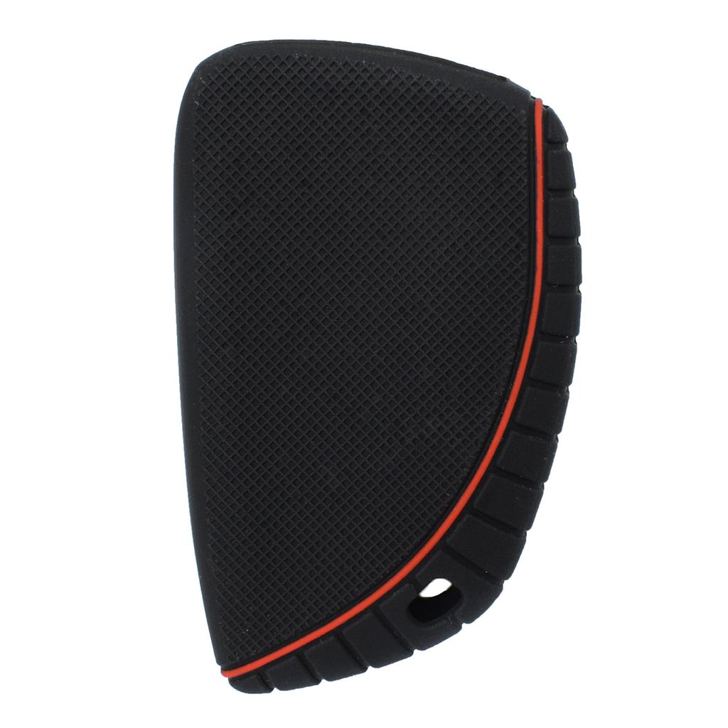 For Chevy Chevrolet Tahoe Suburban GMC Yukon Silicone 6 Buttons Car Key Fob Ring Chain Cover Case Rubber Protection 2021-2025
