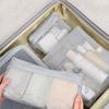 Casual Storage Pouch Hand-held With Zipper Cosmetic Bag Multipurpose Mesh Mesh Pouch Travel
