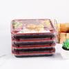 JINGRUIXIANG Disposable 4-Compartment Meal Prep Containers