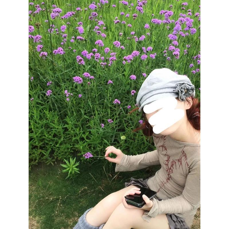 Topuri tricotate Tricou cu imprimeu cu tatuaje vintage Wasteland Punk Tricou neregulat Gotic Y2k Îmbrăcăminte în două sensuri Topuri pentru fete cu mâneci lungi