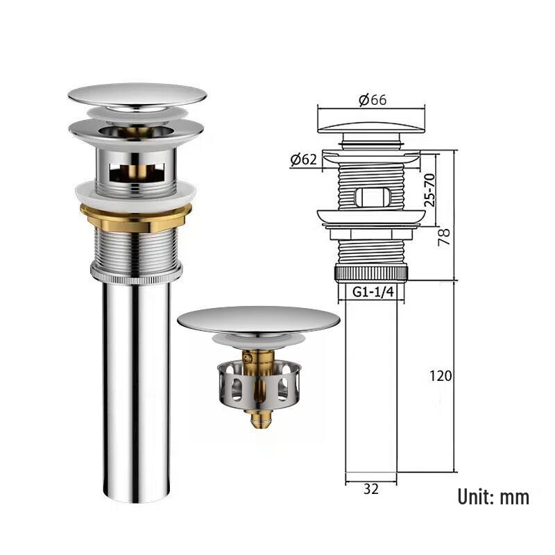 Pop-Up сливная арматура для раковины CHENDU