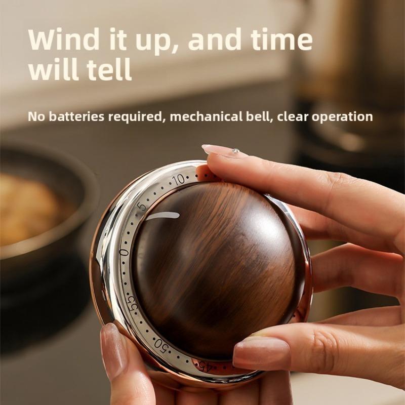 Timer, Kitchen Reminder, Mechanical Magnetic Cooking Alarm Clock, Timer, Primary School Students' Self-discipline Visualization Manager