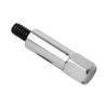 For SBC Compatible Chrome Valve Cover Bolt Kit Offering Eight Fasteners Perfectly Fitting Multiple Engine Types