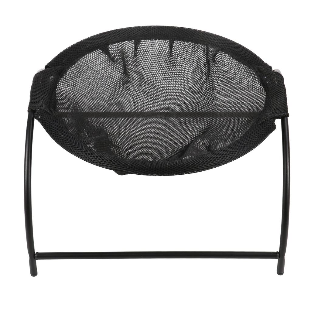 Pat Hamac Pisică Oțel Inoxidabil Pânză Detașabil Înălțat Ridicat Pat Hamac Animal de Companie Câine Mic pentru