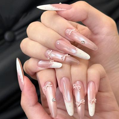 12 Fack Färgglatt Rosettset Hartsband Nail Art Tillbehör Dekoration DIY Manikyr Mini Nageljuveler