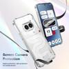 KEYSION Four-Corners Shockproof Transparent Case for Nothing Phone 2A Plus Soft TPU+PC Clear Phone Cover for Nothing Phone 2A