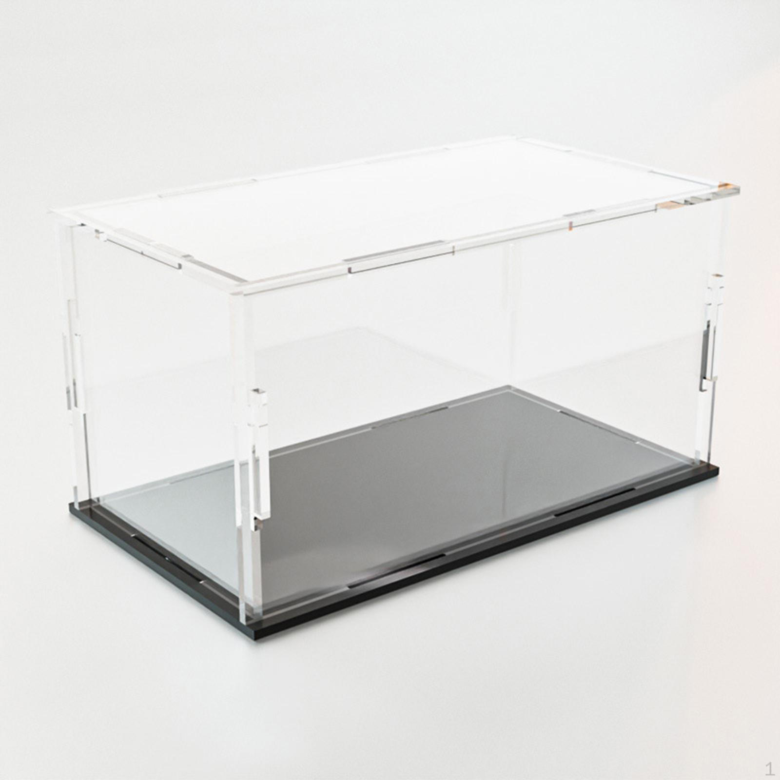 

Acrylic Model Car Display Case Showcase Collector Dustproof Toy Storage Organizer for 1:32 Scale