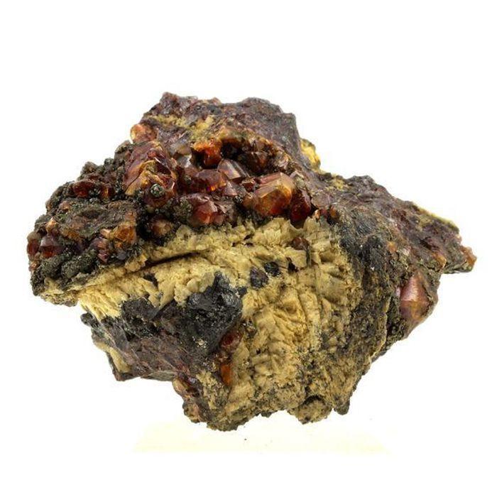 Pierres et Minéraux. Sphalerite (Blende). 1315.0 ct. La Mure, Isère, France..