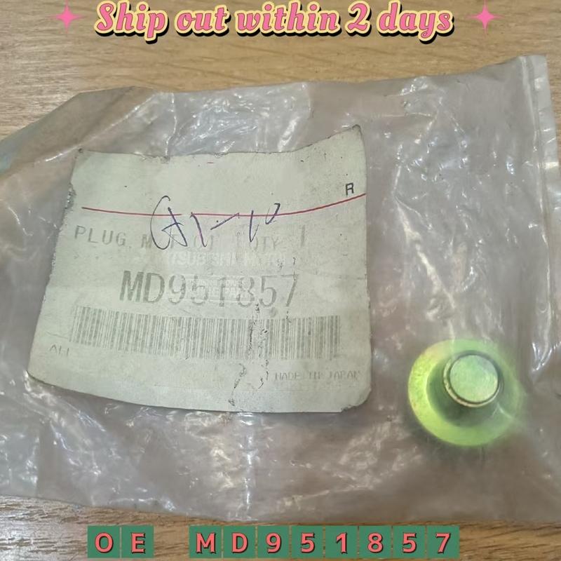 W/Head Straiht Screw Plug MD951857 For Mitsubishi Montero Pajero Nativa L200 L300 L400 1 pc