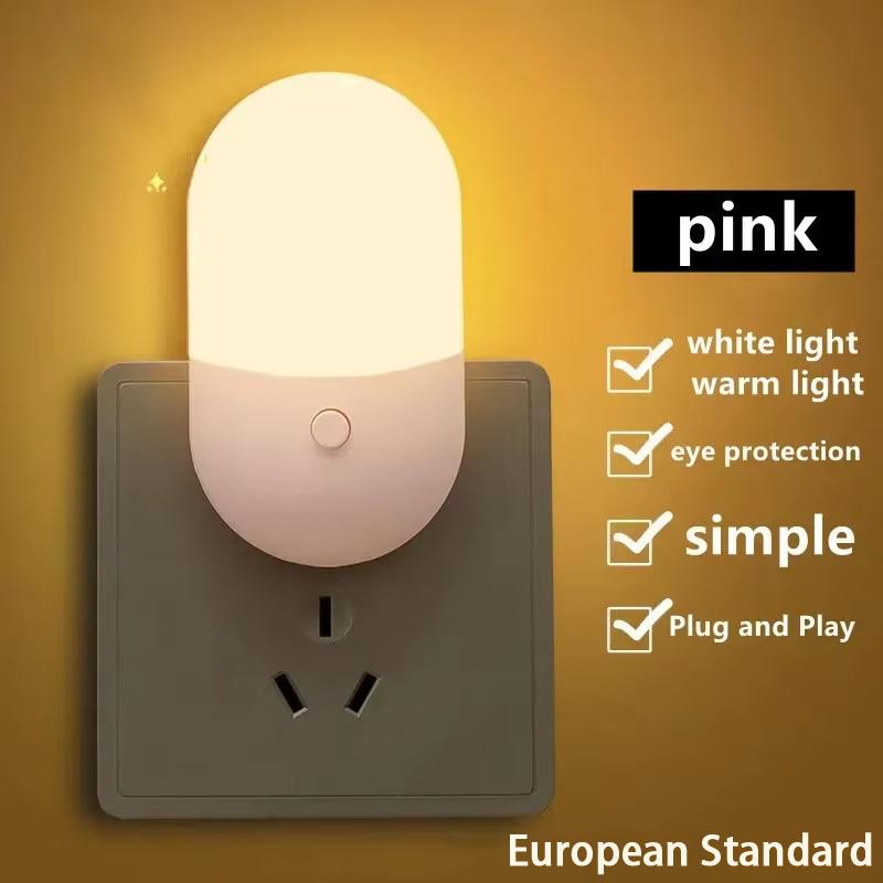 Eu/Us Plug Led Night Light Mini Night Light Lamp For Children Room Bedroom Lights