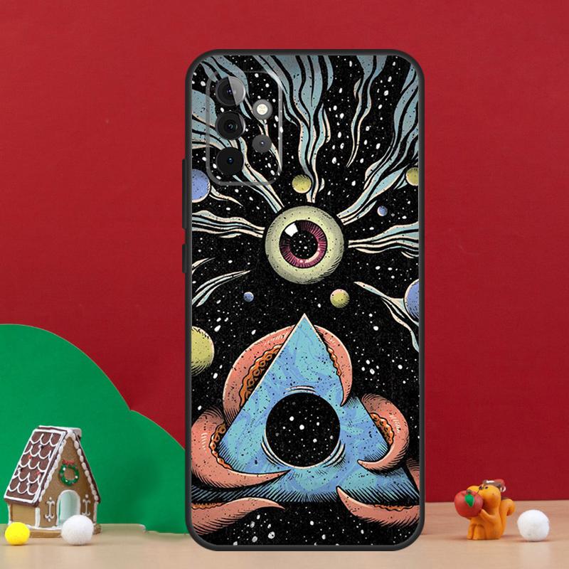 Eye Illustration Case For Samsung Galaxy A36 A56 A06 A13 A53 A32 A12 A22 A52 A35 A17 A16 A55 A15 A54 A34 A14