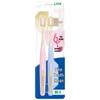 Lion Fine Toothclean Dense Plush Soft Toothbrush 2-Pack