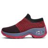 Women's Large Size Slip-On Rocking Shoes with Thick Sole – Lightweight Summer Style